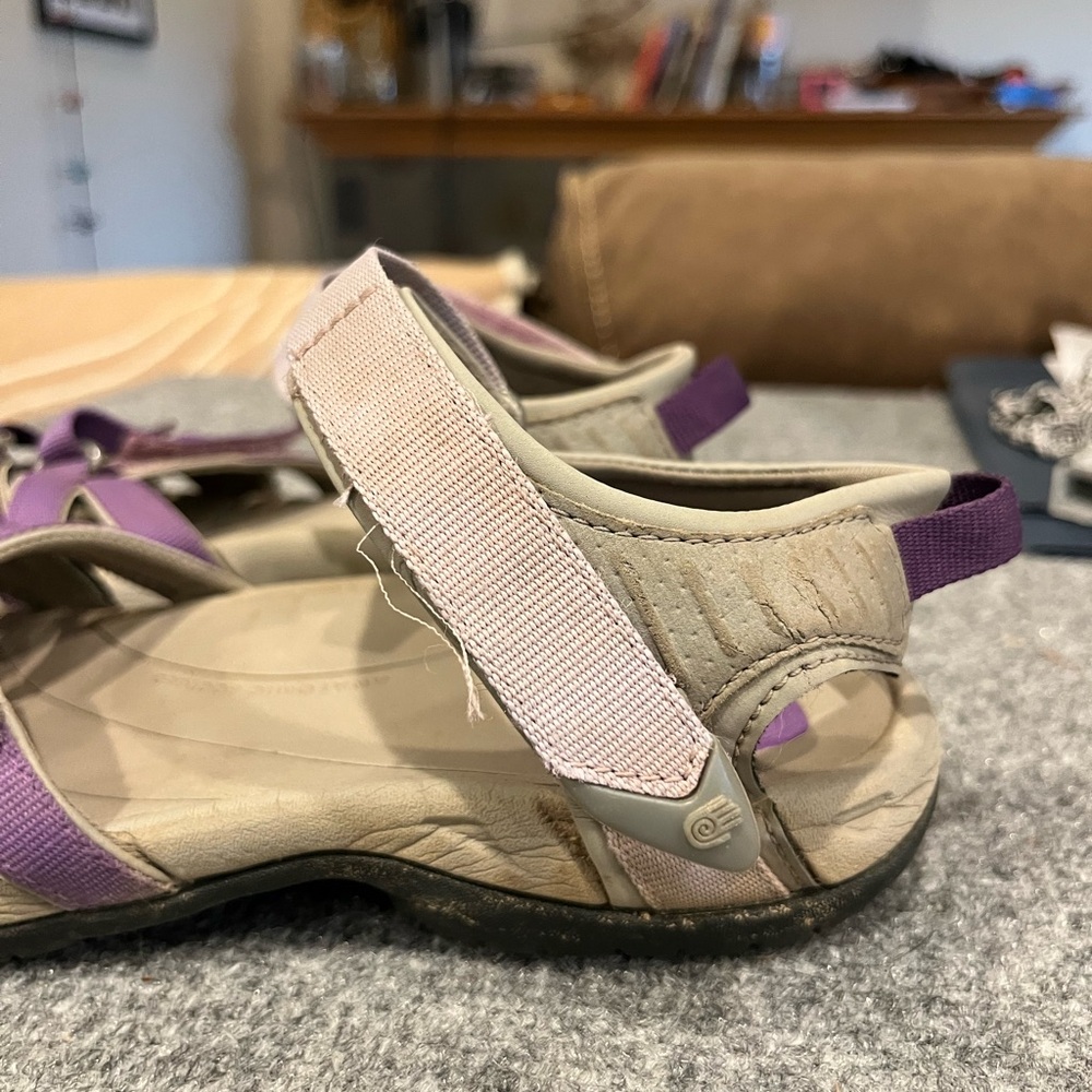 TEVA TIRRA DEEP LAVENDER GRADIENT SANDALS Size 8.5 - Picture 11 of 12